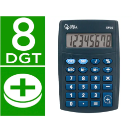 Liderpapel xf02 Calculadora de Bolsillo 8 Dígitos, Pila, Azul, 99x64x9 mm Precio: 4.49999968. SKU: B18DNNNLM6