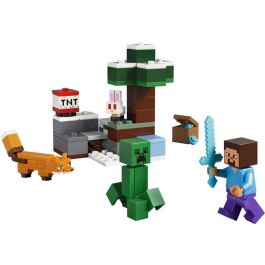 Lego Juego de Construcción La Aventura de Steve en la Taiga Minecraft para 7+ Años