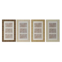 Marco Multifoto Scandi DKD Home Decor Natural Beige 2 x 44 x 26 cm (4 Unidades) Precio: 31.50000018. SKU: B18N3XFPPF