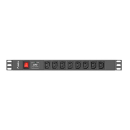 LANBERG PDU-08I-0200-C20-BK Unidad de Distribución de Energía (PDU) 8 Salidas AC 1U Negro Precio: 29.49999965. SKU: B19LM4AW2Z