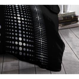 Home Linge Passion HOM3701393708326 - Juego Funda Nórdica Microfibra Steevy Décimo 140x200 cm + Funda Almohada 63x63 cm - Negro Home Linge Passion HOM3701393708326 - Juego Funda Nórdica Microfibra Steevy Décimo 140x200 cm + Funda Almohada 63x63 cm - Negro