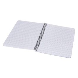 Cuaderno Espiral Liderpapel Cuarto Pautaguia Tapa Blanda 40H 75 gr Cuadro Pautado 3 mm Con Margen Colores Surtidos 10 unidades