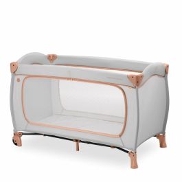 Hauck HAU1731647229433 Cuna de Viaje Sleep N Play Go Plus 60x120 cm Plegable con Ruedas desde el Nacimiento, Corcho Polvoriento