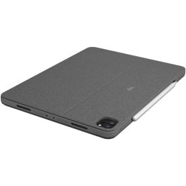 Logitech 920-010208 Combo Touch Teclado con Trackpad para Apple iPad 12.9" (5.ª Gen.) Gris Oxford