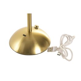 DKD Home Decor Lampara Tactil Moderno Dorado 13 x 30 x 13 cm (6 Unidades)