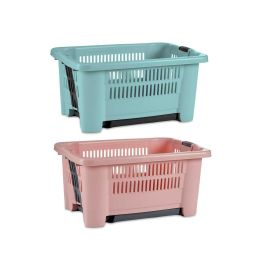 Cesta Ropa Patas Plegables Surtidos Col Rosa Verde Kipit 39X58CM (8 Unidades) Cesta Ropa Patas Plegables Surtidos Col Rosa Verde Kipit 39X58CM (8 Unidades)