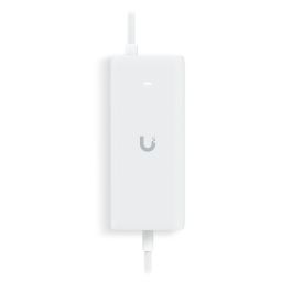 Ubiquiti Adaptador AC con PoE Integrado, 10 GbE, Tipo-C 5V 5A, PoE+ 48V 0.65A, para UniFi Cloud Gateway