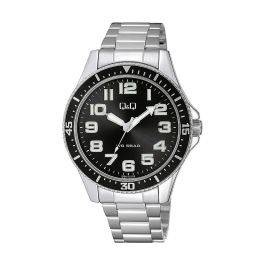 Reloj Hombre Q&Q QB64J225Y Negro (Ø 45 mm) Precio: 61.79000036. SKU: S7227683