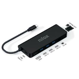 Hub USB Nilox 4k Aluminio HDMI Precio: 43.58999953. SKU: S8102778