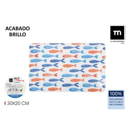 Bandeja Melamina Brillo Fisher 30x20x2.5 cm La Mediterranea (12 Unidades) Precio: 47.49999958. SKU: B15ZLPKFLV
