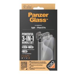 Protector de Pantalla para Móvil Panzer Glass B1173+2810 Apple iPhone 15 Pro Precio: 43.49999973. SKU: B1E4PYMEXS