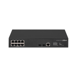 (Dh-As4300-8Gt2Gf) Dahua Switch L2 8 Puertos Rj45 + 2 Sfp