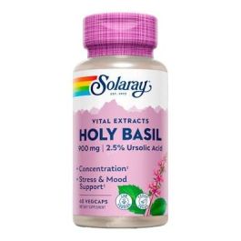 SOLARAY Holy Basil 450mg. 60 Cápsulas. Soporte Bienestar. Apto Veganos. Precio: 24.7900004. SKU: B19KGQ5QBX