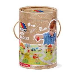 Bloques tematica ciudad de madera en contenedor 26x17.50x17.50 cm Precio: 24.50000014. SKU: B1HMXLQKA8
