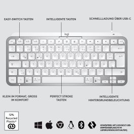 Logitech MX Keys Mini MAC - Tastatur Hintergrundbeleuchtung