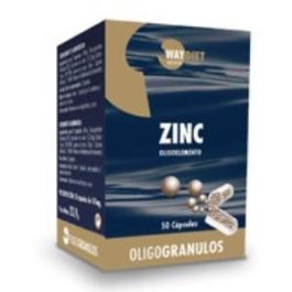 WAYDIET NATURAL PRODUCTS Zinc Oligogranulos 50 Cápsulas. Contribuye al metabolismo normal de proteínas, hidratos y grasas. Precio: 13.5899995. SKU: B1BBTXEK93