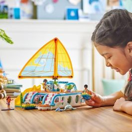 LEGO 42664 Friends Aventura en Barco con Delfines - Juego Creativo para Niñas de 8 Años