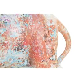 DKD Home Decor Figura Elefante Resina Multicolor 28 x 13 x 23.5 cm (2 Unidades)