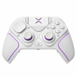 PDP PDP1711708393310 Mando Inalámbrico Victrix Pro BFG - Gamepad Multiplataforma para PlayStation y PC - Blanco