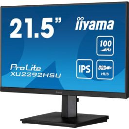 MONITOR IIYAMA 21.5"/1920 x 1080/100Hz /2.1MPX/250CD/FHD/16:9/HDMI/IPSLED/NEGRO MONITOR IIYAMA 21.5"/1920 x 1080/100Hz /2.1MPX/250CD/FHD/16:9/HDMI/IPSLED/NEGRO