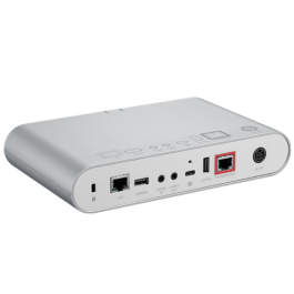 AVer 61U6300000AC Speakerhone Gris con Micrófono Omnidireccional de 3.5m para Techo