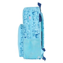 Mochila Escolar Snoopy Love Azul 30 x 46 x 14 cm