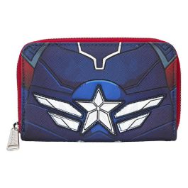 Loungefly Cartera Brave New World Capitán América Marvel, Billetera Piel Vegana con Cremallera y Ranuras para Tarjetas Precio: 35.58999983. SKU: B1HZW49DPE