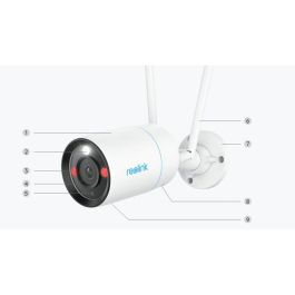Reolink REO6975253982202 Cámara de Seguridad Exterior W330 Blanca