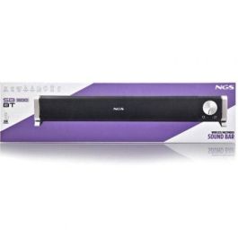 NGS SB500-BT Barra de Sonido Inalámbrica Bluetooth 20W Estéreo para PC TV Smartphone USB Jack 3.5mm Micrófono Auriculares Negra NGS SB500-BT Barra de Sonido Inalámbrica Bluetooth 20W Estéreo para PC TV Smartphone USB Jack 3.5mm Micrófono Auriculares Negra