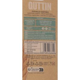 Cuchillo Santoku Bio 16.5 cm Quttin (24 Unidades) Cuchillo Santoku Bio 16.5 cm Quttin (24 Unidades)
