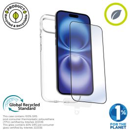 Funda y Protector para Móvil Muvit for Change iPhone Air Negro