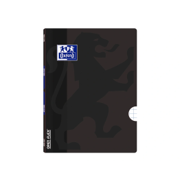 Oxford Libreta Escolar Openflex tapa flexible Optik Paper 48 hojas Din A4 Cuadro 5 mm Negro