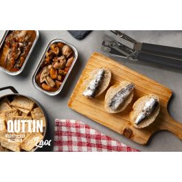 Quttin Abrelatas Multiuso Tenaza Acero Inoxidable Laos - 20 cm Largo x 5 cm Ancho (24 Unidades)