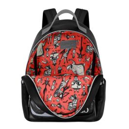 Disney Pesadilla Antes de Navidad Mochila Urbana Heady Love Negra 8L con Compartimento Principal, Bolsillo Cremallera y Laterales de PVC Disney Pesadilla Antes de Navidad Mochila Urbana Heady Love Negra 8L con Compartimento Principal, Bolsillo Cremallera y Laterales de PVC