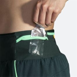 Pantalones Cortos Deportivos para Mujer Brooks High Point 3" 2-in-1 2.0 Verde