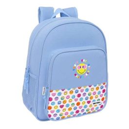 Mochila Escolar Smiley Joyful Azul Multicolor 32 x 38 x 12 cm Precio: 20.50000029. SKU: B15NY6K7N7