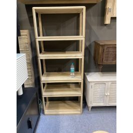 DKD Home Decor Estanteria Scandi Natural 40 x 200 x 80 cm