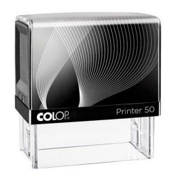 Colop printer 50 g7 30x69mm negro/negro no incluye placa de texto personalizada Precio: 13.95000046. SKU: S8403703