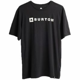 Camiseta de Manga Corta Hombre Burton Horizontal Mountain Negro