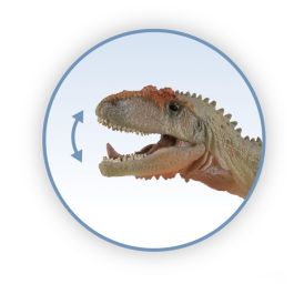 Mapusaurus Con Mandibula Movil- Deluxe 1:40 - 88821 - Collec