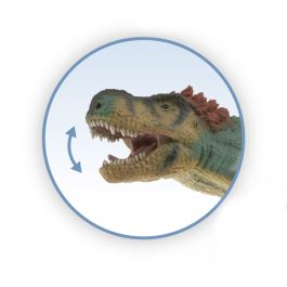 T-Rex Plumado Con Mandibula Movil - Deluxe 1:40 - 88838 - Co