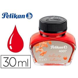 Tinta Estilografica Pelikan 4001 Rojo Brillante Bote 30 mL Precio: 6.50000021. SKU: B1A3MRQV6G