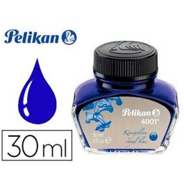 Tinta Estilografica Pelikan 4001 Azul Real Bote 30 mL Precio: 6.50000021. SKU: B17MQJR2TV