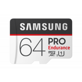 Tarjeta de Memoria Samsung Pro Endurance 64GB microSD XC con Adaptador/ Clase 10/ 100MBs Tarjeta de Memoria Samsung Pro Endurance 64GB microSD XC con Adaptador/ Clase 10/ 100MBs