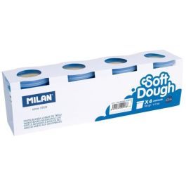 Milan pasta blanda soft dough caja 4 botes 116 gr blanco Precio: 4.94999989. SKU: B19VMJLKP6