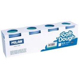 Milan pasta blanda soft dough caja 4 botes 116 gr turquesa Precio: 4.94999989. SKU: B13E9QCXNH