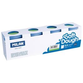 Milan pasta blanda soft dough caja 4 botes 116 gr verde Precio: 4.94999989. SKU: B1GW94SVNM