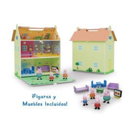 Peppa Pig: Casa De Madera Con 4 Personajes Precio: 59.9555. SKU: B178WKP5X2