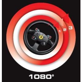 Thrustmaster Volante + Pedales T300 Ferrari Integral Alcantara Edition para Ps3/Ps4/Pc (4160652)