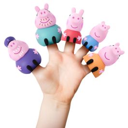Peppa Pig: 5 Marionetas De Dedos Familia